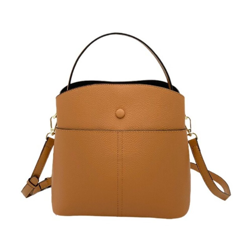 Brown Leather Crossbody Bag
